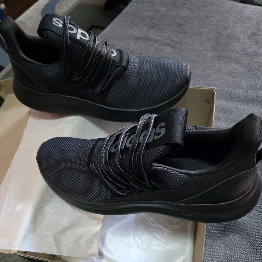 adidas Men's Black LITE RACER ADAPT 7.0 WIDE